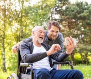 Rental Wheelchair Leg Rest Pair