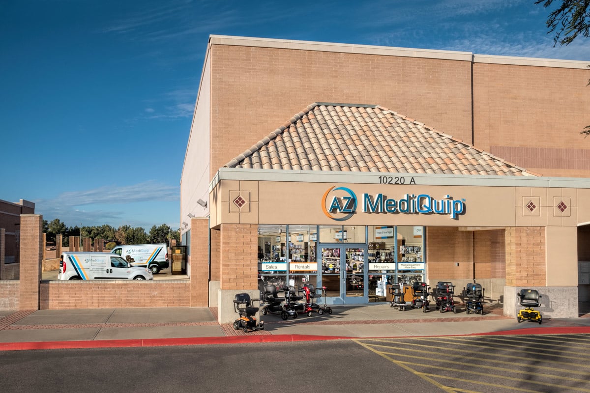 Scottsdale AZ medical supply store to buy or rent medical equipment. Home safety and accessibility equipment installations made easy.