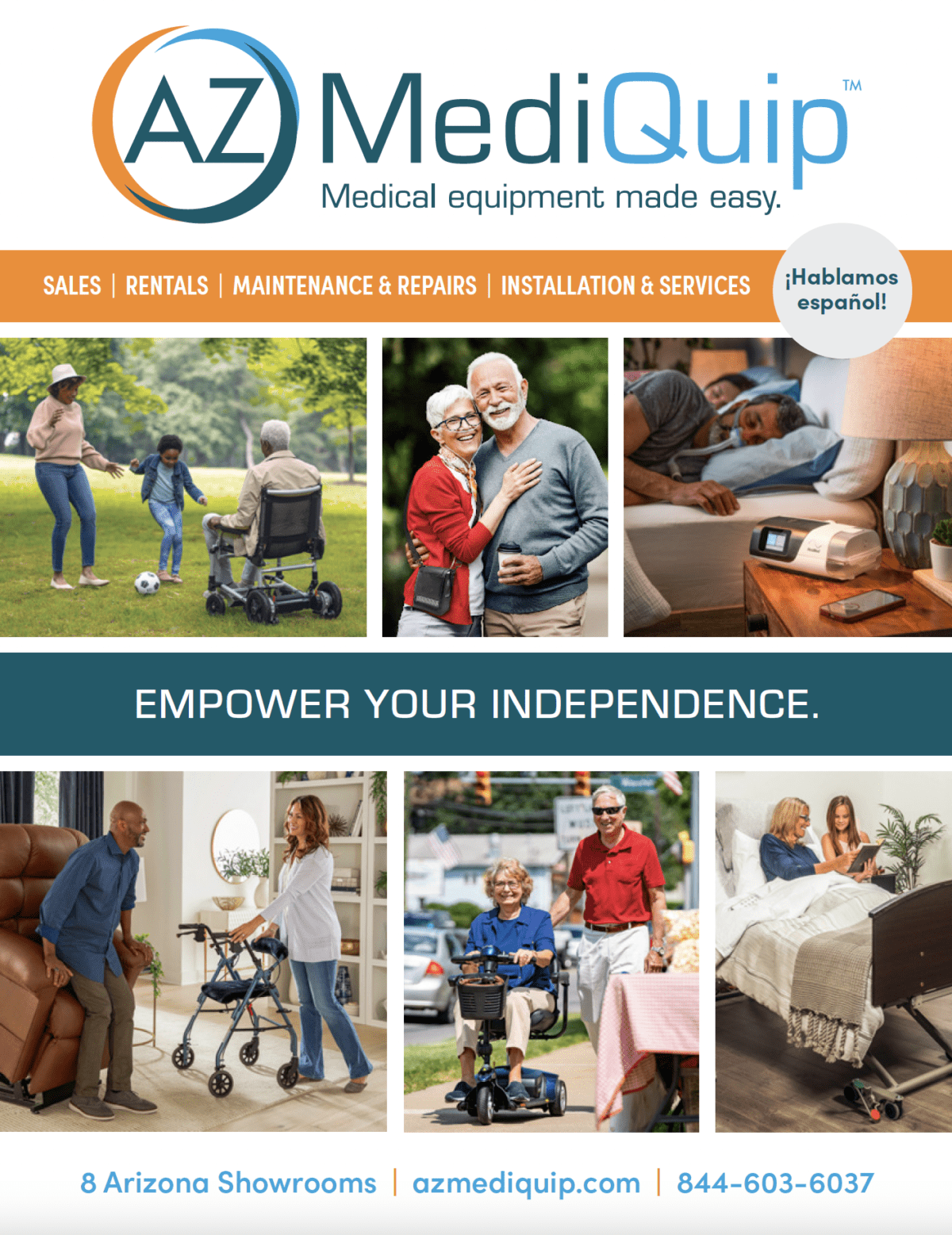 Shop Our Catalog Home Medical Equipment Medical Supplies   Az Mediquip Catalog Cover June 2023 1200x1557 