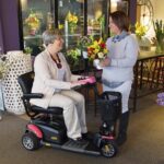 Three-wheel mobility scooter helps seniors remain independent